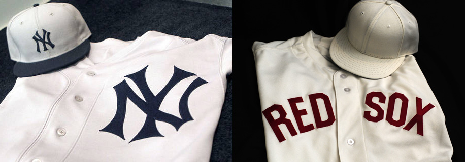 The Yankees and Red Sox are doing the throwback uniform deal correctly