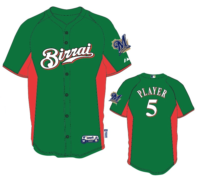 brewers green jersey
